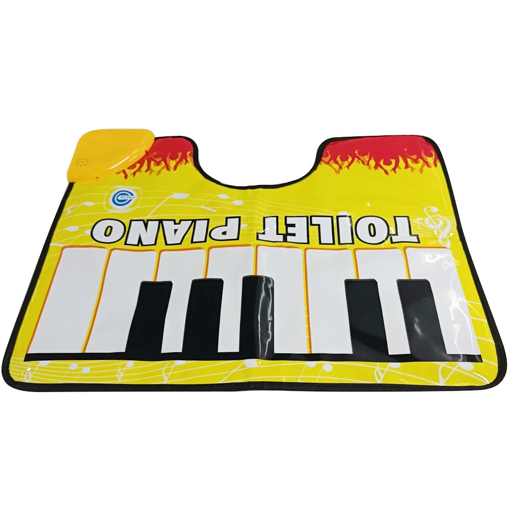 Novelty Potty Piano Sounding Carpet Potty Piano Singing Rug Bathroom Funny Toe Music Keyboard Toilet Floor Mat The WTF Store