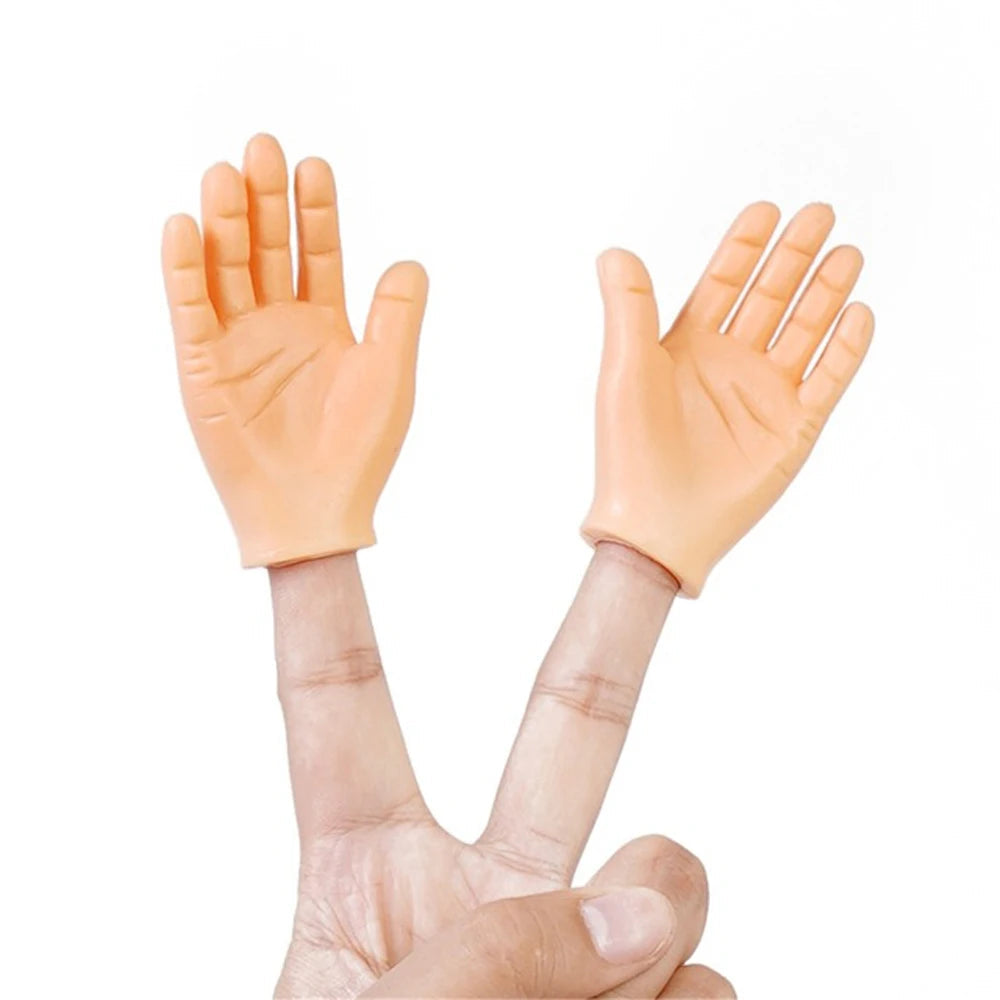 Novelty  Adult  Small Hand Finger Fidget Cat Pet Halloween Tiny Finger Hands Finger Puppets Finger  Hand Palm The WTF Store