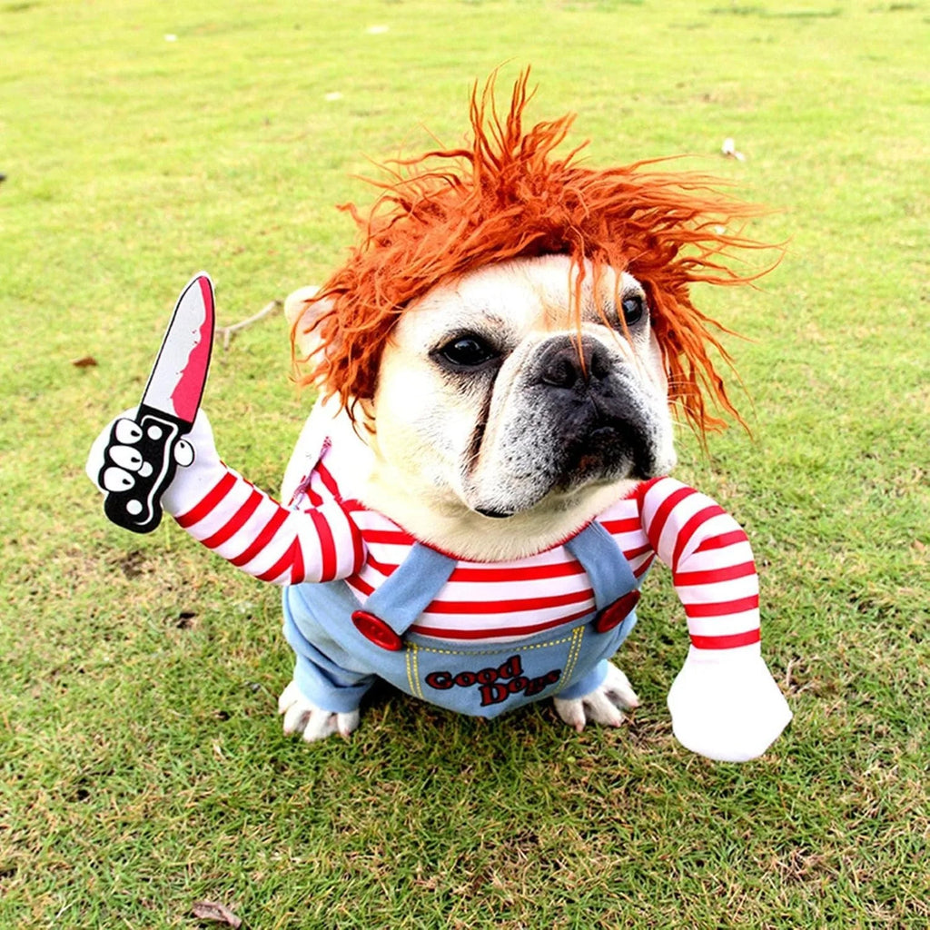 Funny Cat Clothes Cosplay Costumes Clothes for Small Medium Dog Cats Creative Pet Party Kitten Jumpsuits Soft Warm Cat Coat The WTF Store