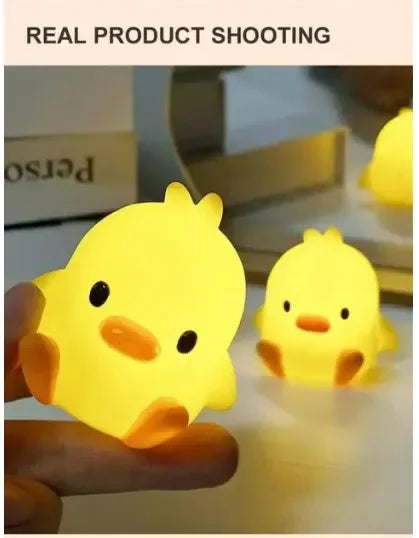 Duck Night Light Bedroom Decoration Cute Cartoon Animal Night Light Christmas Gifts For Kids Room Bedside Sleeping Lamp The WTF Store