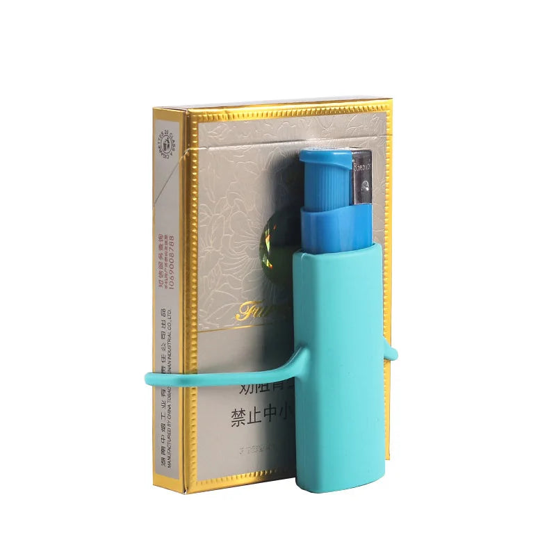 Silicone Lighter Protective Cover Lighter Cover Case Bag Lighter Case Cover Lighter Cigarette Case Box Lighter Integrated Bag The WTF Store