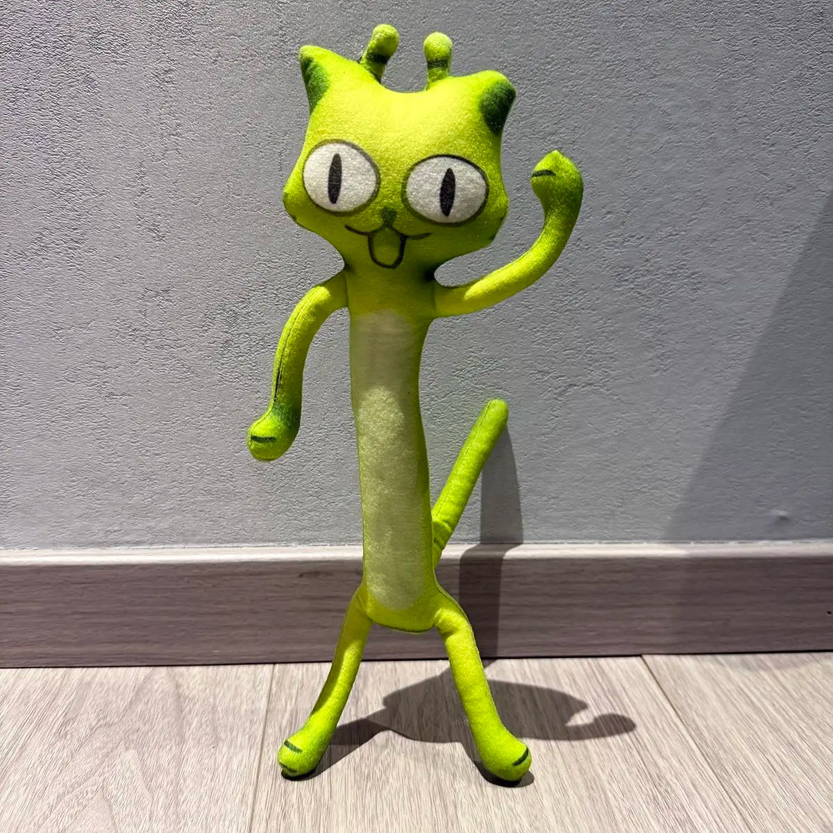 Hakimi Meme Cat Plush Toy Posable Wire Skeleton Funny Kitty Creative Cartoon Peripheral Home Desk Decor For Adult Collectors The WTF Store