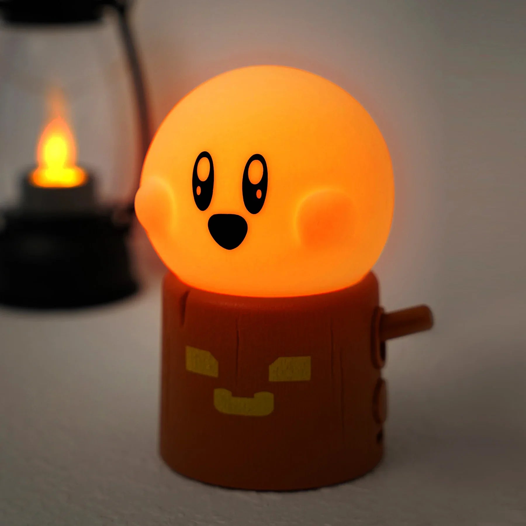 Campfire Night Light Cute Soft Silicone Safe Lamp Decorations Timing Dimmable Bedside Decor Kids Babies Halloween Gifts The WTF Store