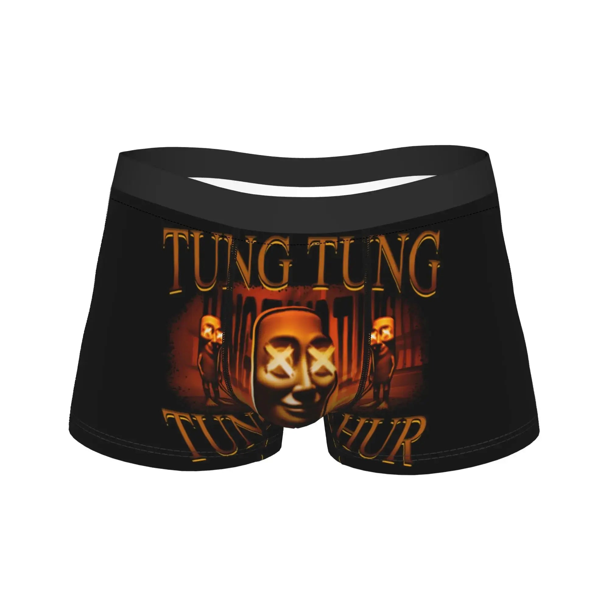 Tung Tung Sahur Italian  Underwear  Comfortable Panties Print Shorts Briefs For Males 3D Pouch Plus Size Boxer Shorts The WTF Store