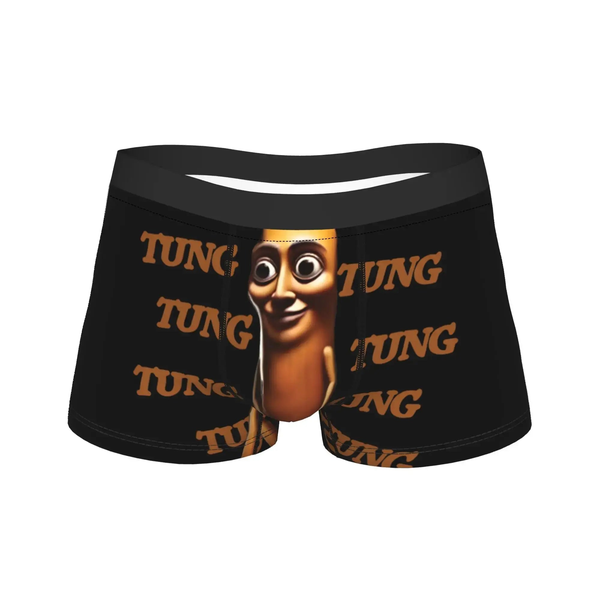 Tung Tung Sahur Italian  Underwear  Comfortable Panties Print Shorts Briefs For Males 3D Pouch Plus Size Boxer Shorts The WTF Store