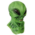 Alien latex mask headgear, Halloween horror and funny holiday costume, cosplay, escape room, haunted house The WTF Store