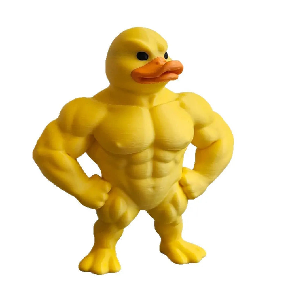 Interesting Muscle Duck Desktop Decor Funny Muscle Duck Desktop Decor Home Office Desktop Decor The WTF Store
