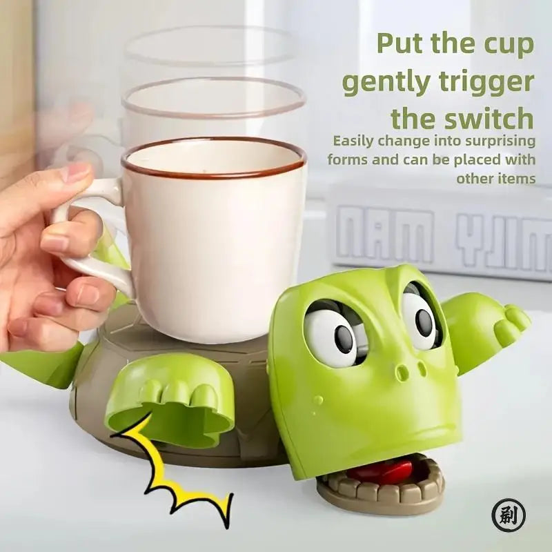 Funny Panic Turtle Coaster Home Office Decor Coffee Tea Cup Mat Heat Insulation Pad Funny Expression Desktop Ornament Cup Holder The WTF Store