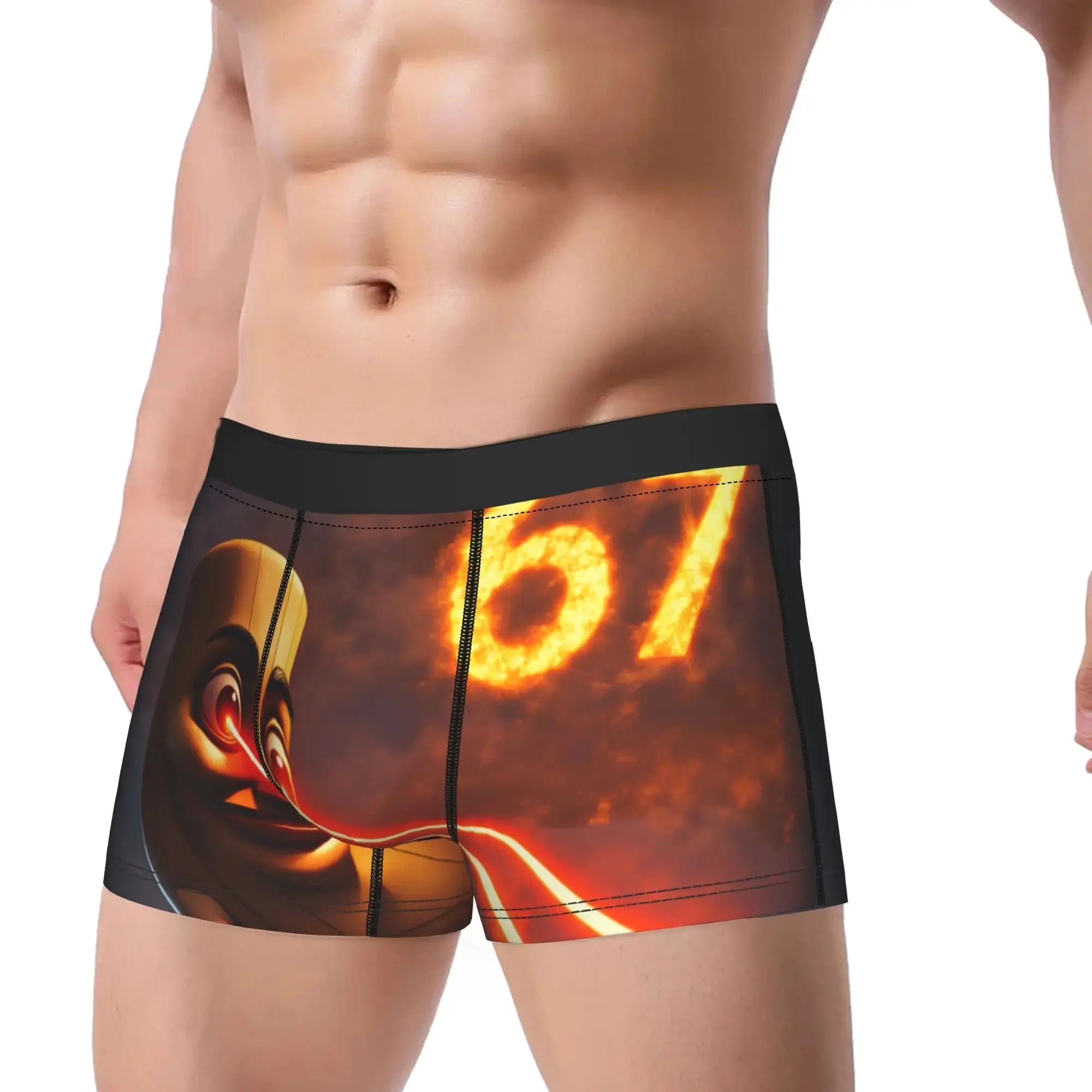 Tung Tung Sahur Italian  Underwear  Comfortable Panties Print Shorts Briefs For Males 3D Pouch Plus Size Boxer Shorts The WTF Store