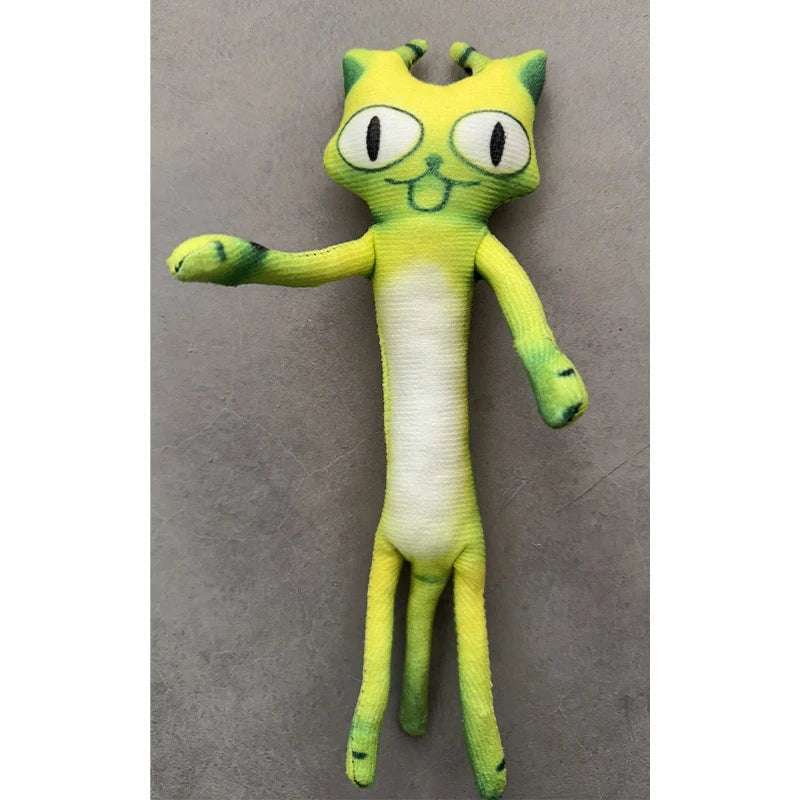 Hakimi Meme Cat Plush Toy Posable Wire Skeleton Funny Kitty Creative Cartoon Peripheral Home Desk Decor For Adult Collectors The WTF Store
