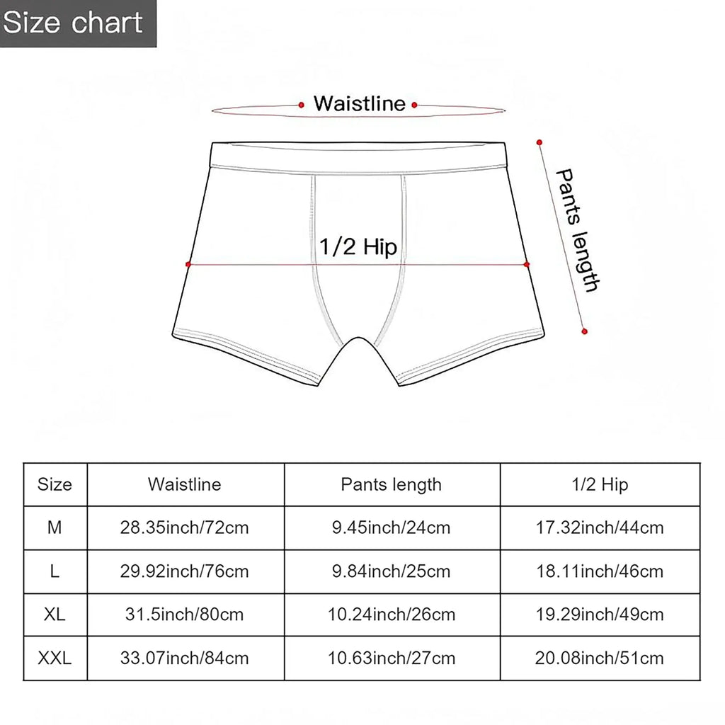 Tung Tung Sahur Italian  Underwear  Comfortable Panties Print Shorts Briefs For Males 3D Pouch Plus Size Boxer Shorts The WTF Store