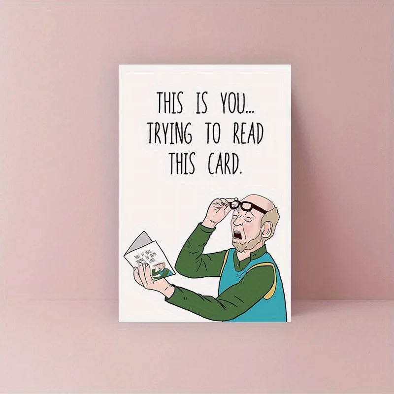Funny Birthday Cards with Envelopes Funny Text Cards Spoof Fun Gifts The WTF Store