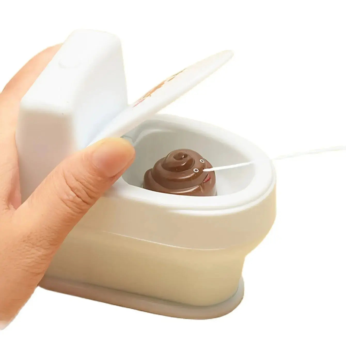 1PC-Novel Interesting Poop Spray Prank Toy Joke Cary Toys Mini Sprinkler Toilet Spray Gun Simulation Toilet Toy The WTF Store