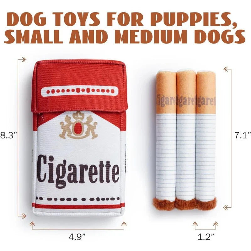 Funny Interactive Plush Dog Toys Creatives Cigarette Design Giggling Chewing Toy for Dog The Perfect Pet Gift for Plays Dogs Toy The WTF Store