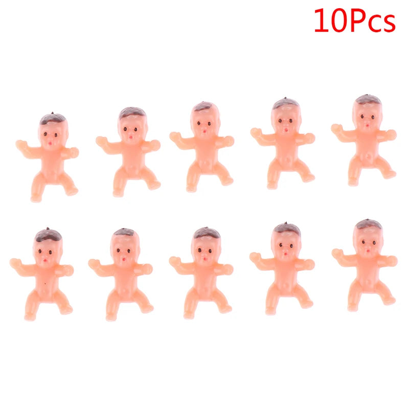 10/20/60 Pcs 1 inch Mini Plastic Baby Kids Doll Model Toys High Quality Rubber Dolls Japan Babies Dolls The WTF Store