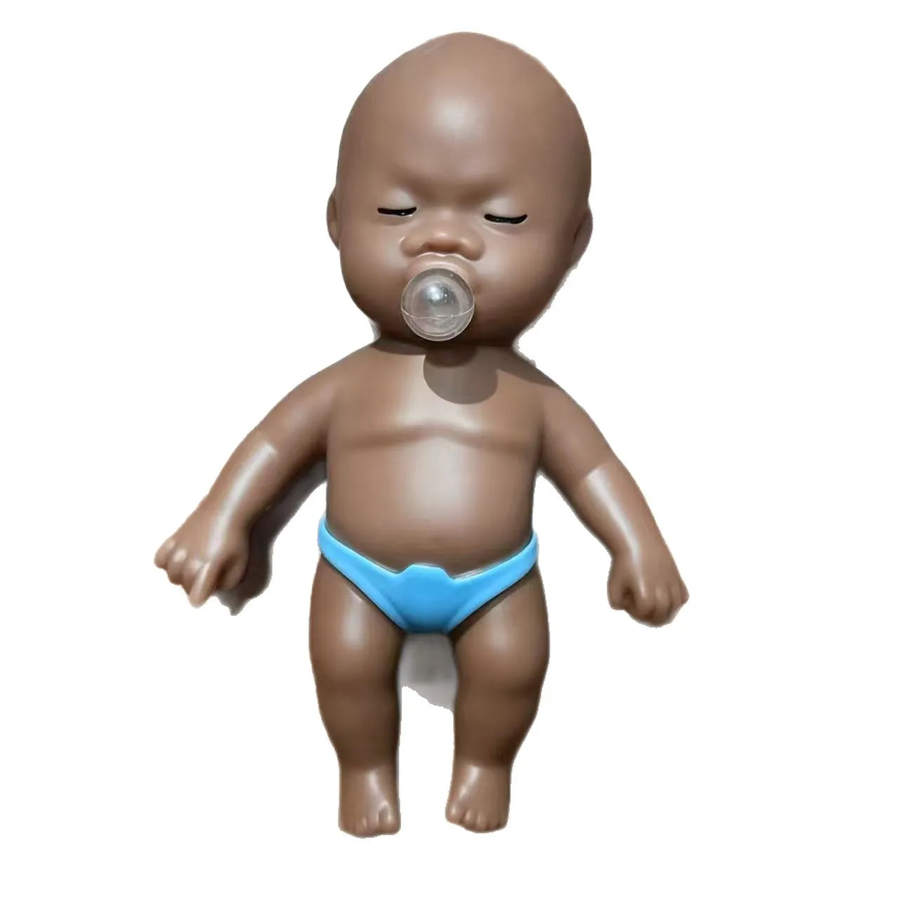 Funny Ugly Doll Squishy Toy Simulation African Baby Squeeze Blow Bubbles Fidget Sensory Stres Relief Pinch Spoof Novelty Toys The WTF Store