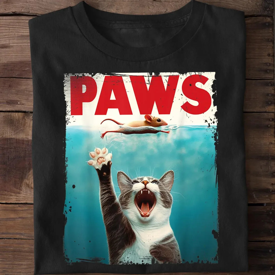 Funny cat T-shirt Men Women Fashion Humor High Quality T Shirts Oversized Summer T Shirts Streetwear The WTF Store
