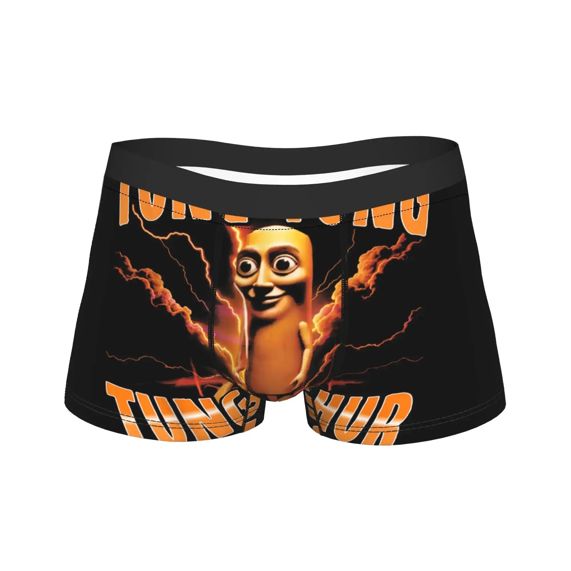 Tung Tung Sahur Italian  Underwear  Comfortable Panties Print Shorts Briefs For Males 3D Pouch Plus Size Boxer Shorts The WTF Store