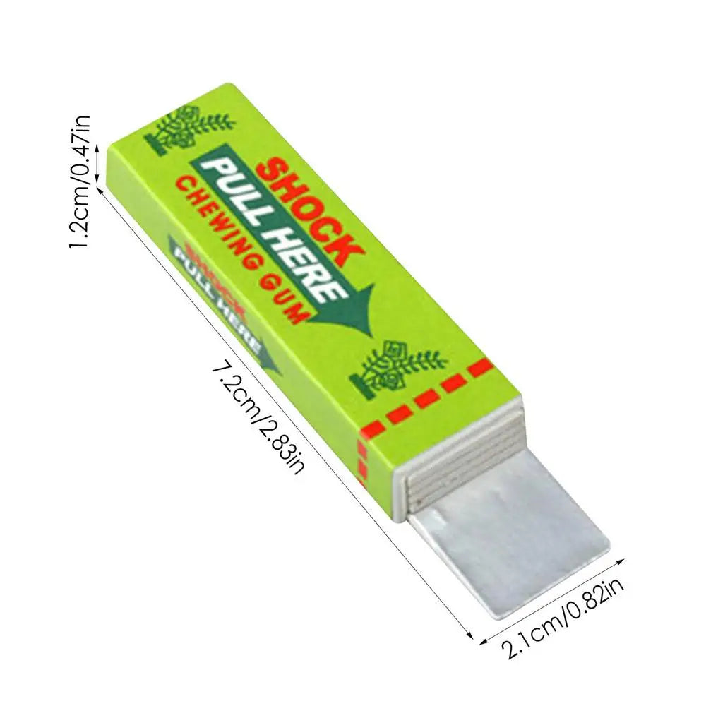 Funny Electric Shock Joke Chewing Gum Pull Head Shocking Toy Gift Gadget Prank Trick Gag Stress Reliever Toys Shock shocker Toy The WTF Store