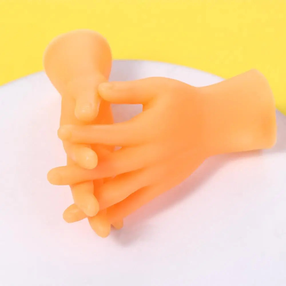 Novelty  Adult  Small Hand Finger Fidget Cat Pet Halloween Tiny Finger Hands Finger Puppets Finger  Hand Palm The WTF Store