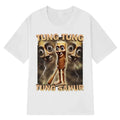 Tung Sahur Graphic Printed T-Shirt Men Summer Casual Loose Fashion Funny Round Neck Short Sleeve Tops Clothing T-shirt Unisex The WTF Store