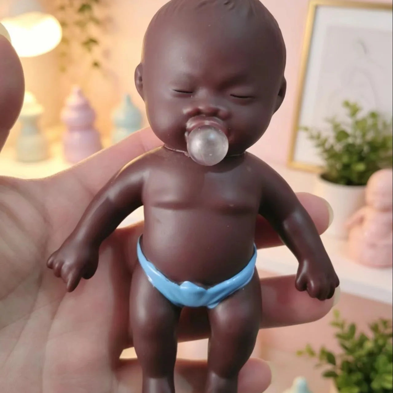 Funny Ugly Doll Squishy Toy Simulation African Baby Squeeze Blow Bubbles Fidget Sensory Stres Relief Pinch Spoof Novelty Toys The WTF Store