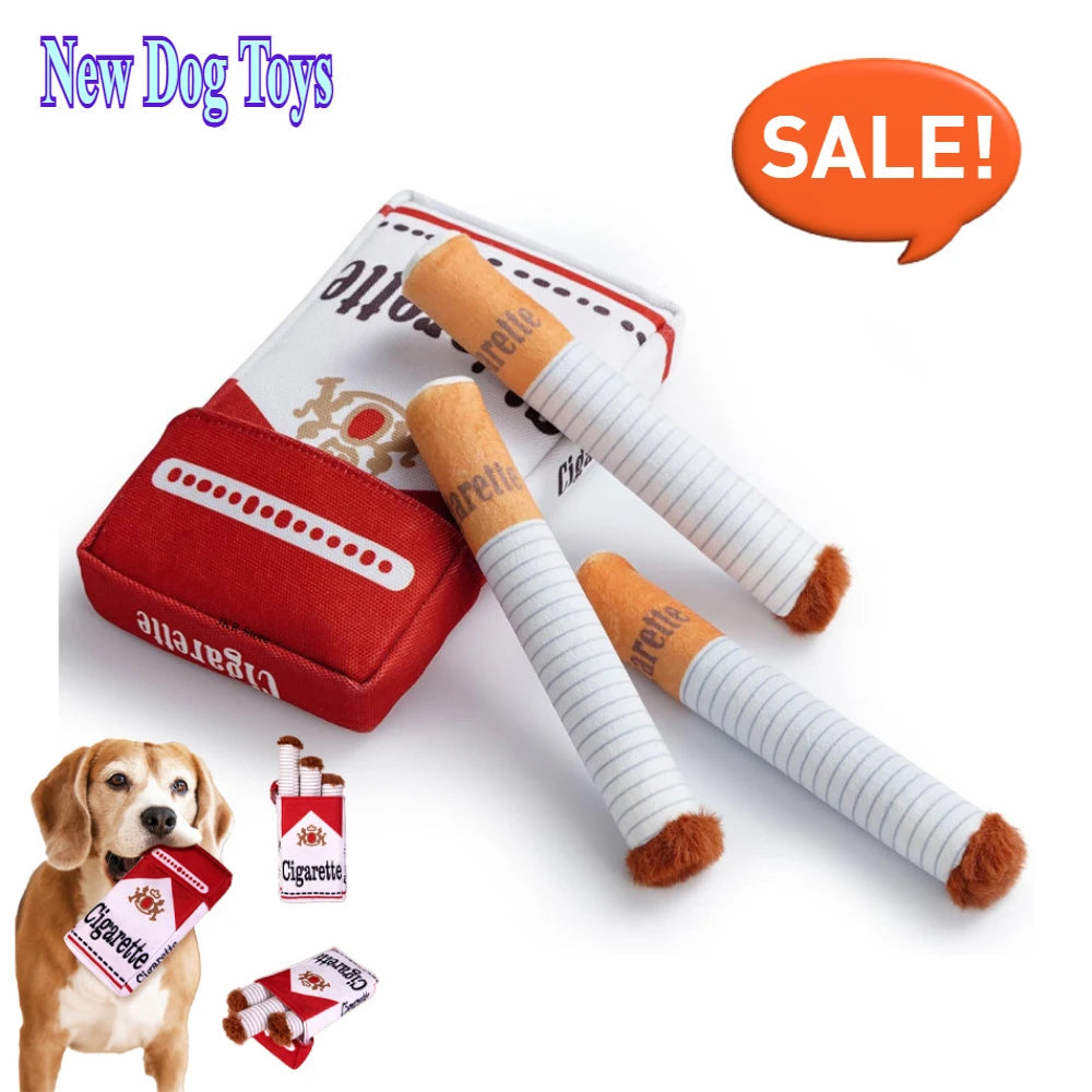 Funny Interactive Plush Dog Toys Creatives Cigarette Design Giggling Chewing Toy for Dog The Perfect Pet Gift for Plays Dogs Toy The WTF Store