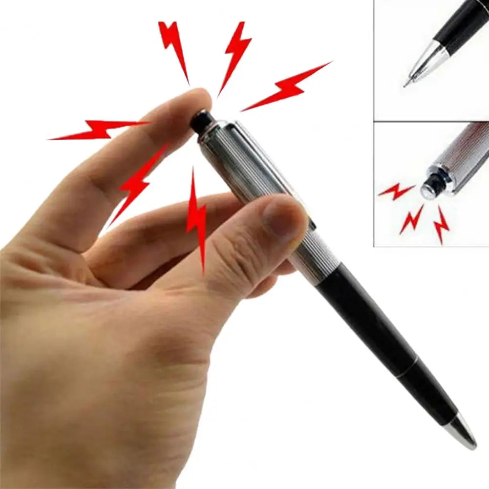 Funny Electric Ballpoint Pen Toy Interesting Surprising Shocking Joke Toys Ballpoint Pen Office School Supplies The WTF Store