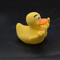 Duck hands with middle finger ornaments home garden resin craft design ornaments cute duck swimming office desk funny decorative The WTF Store