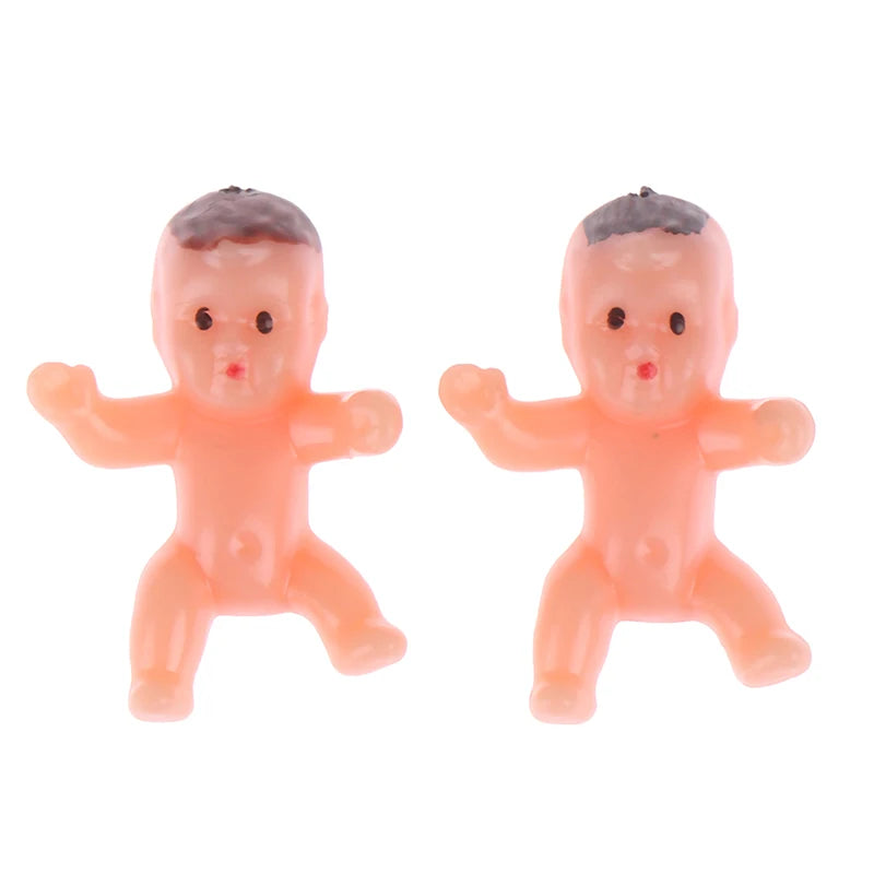 10/20/60 Pcs 1 inch Mini Plastic Baby Kids Doll Model Toys High Quality Rubber Dolls Japan Babies Dolls The WTF Store