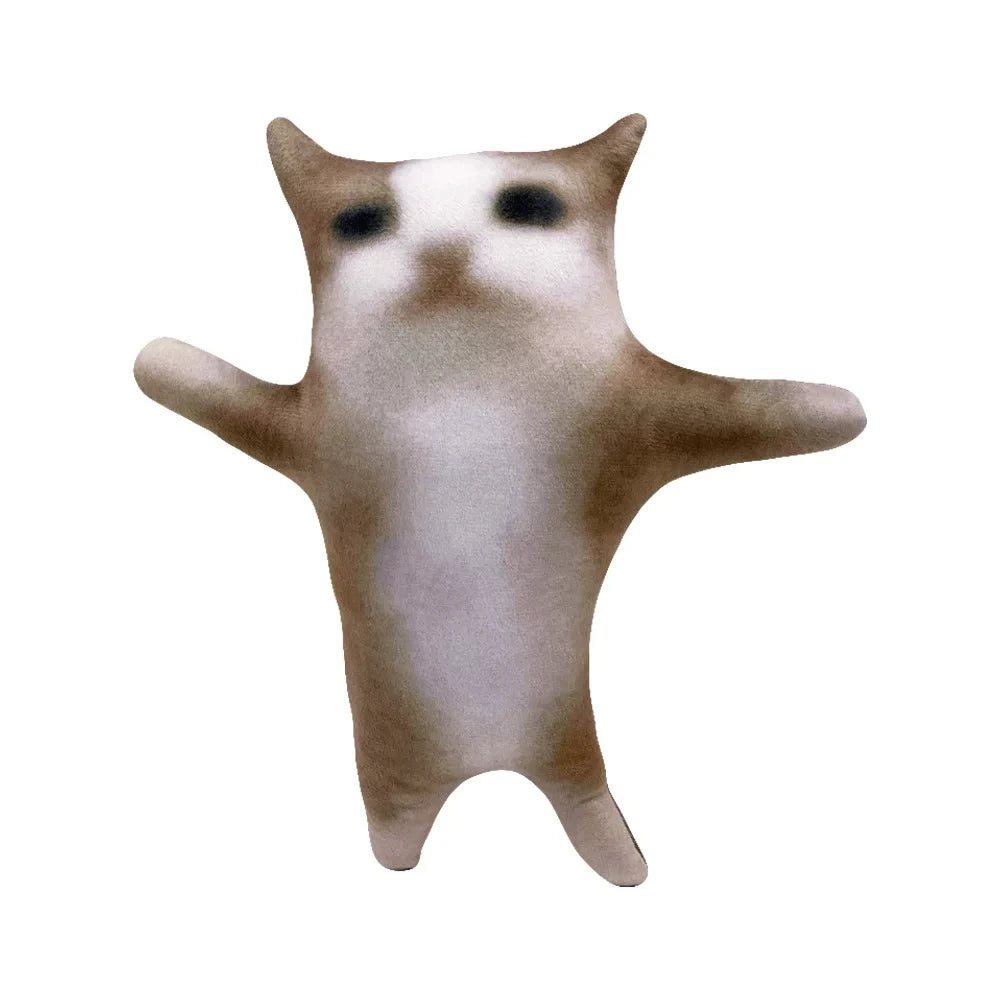 28CM Cat MeMe Dolls Hot Cute El Gato Cat Plush Wowwow Cat Doll Plushies Simulation Happy Cat Animals Kids Birthday Holiday Gifts The WTF Store