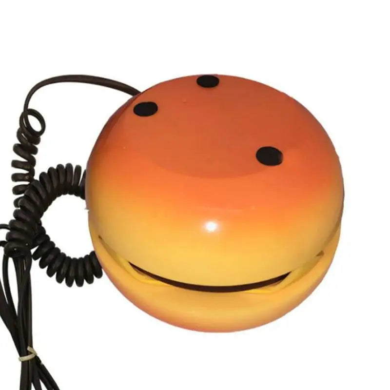 Cheeseburger Burger Phone Telephones Landline Corded Phone Desktop Phone For Home Hotel Office Decoration telefono fijo fixo The WTF Store