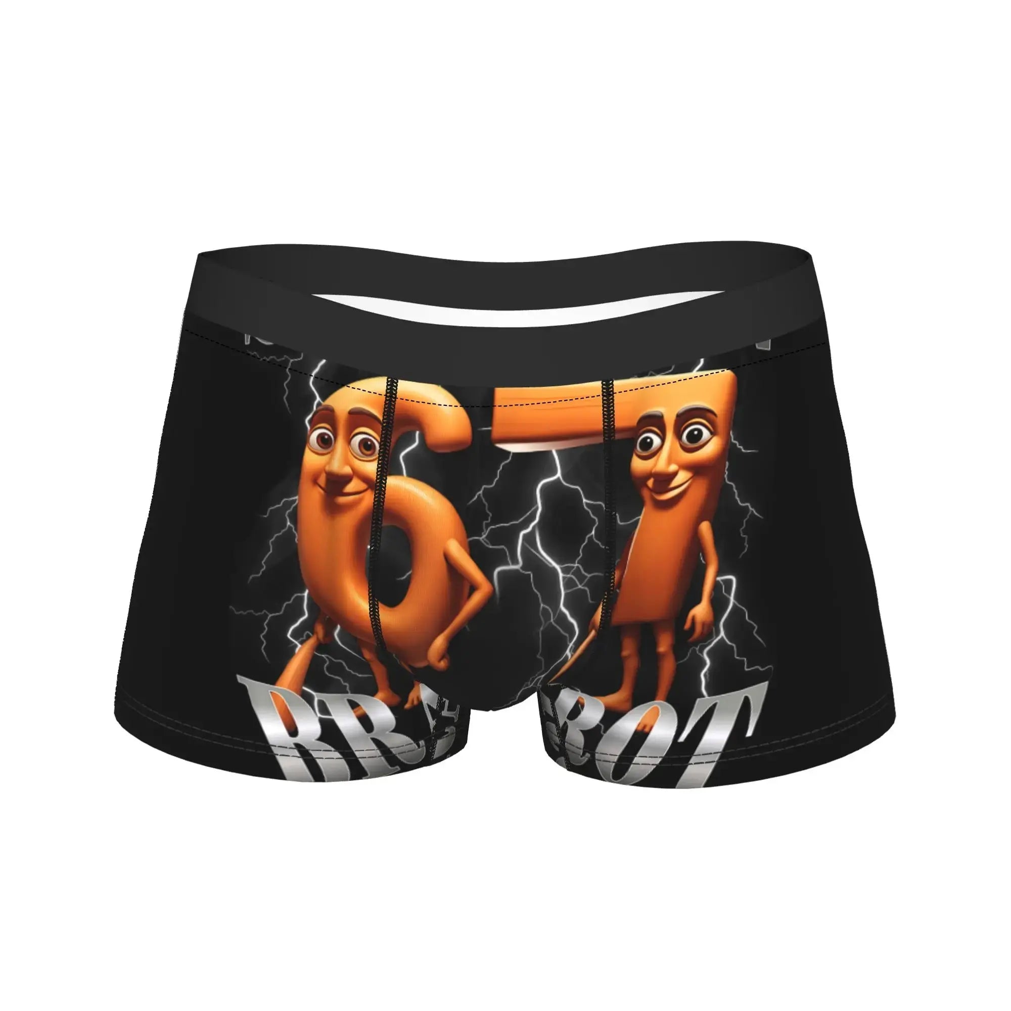 Tung Tung Sahur Italian  Underwear  Comfortable Panties Print Shorts Briefs For Males 3D Pouch Plus Size Boxer Shorts The WTF Store
