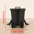 Funny Toilet - Series Ornaments, Toilet/Roll Paper/Trash Can/Poop Shapes with Jointed Legs, Creative Desktop Decor Items The WTF Store