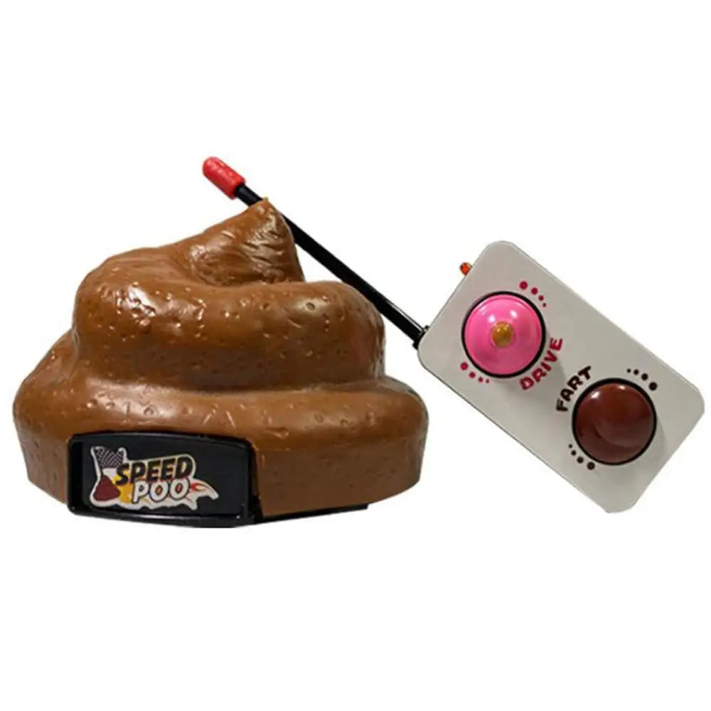Fun toys Hilarious Speedy Remote Control Speed Poo Family Fun Drive and Spin Fun Toy HOT sale Perfect gift#guahao The WTF Store