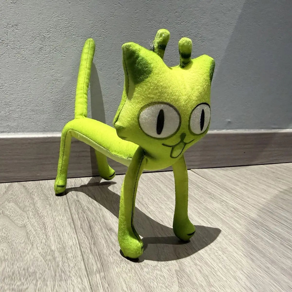 Hakimi Meme Cat Plush Toy Posable Wire Skeleton Funny Kitty Creative Cartoon Peripheral Home Desk Decor For Adult Collectors The WTF Store