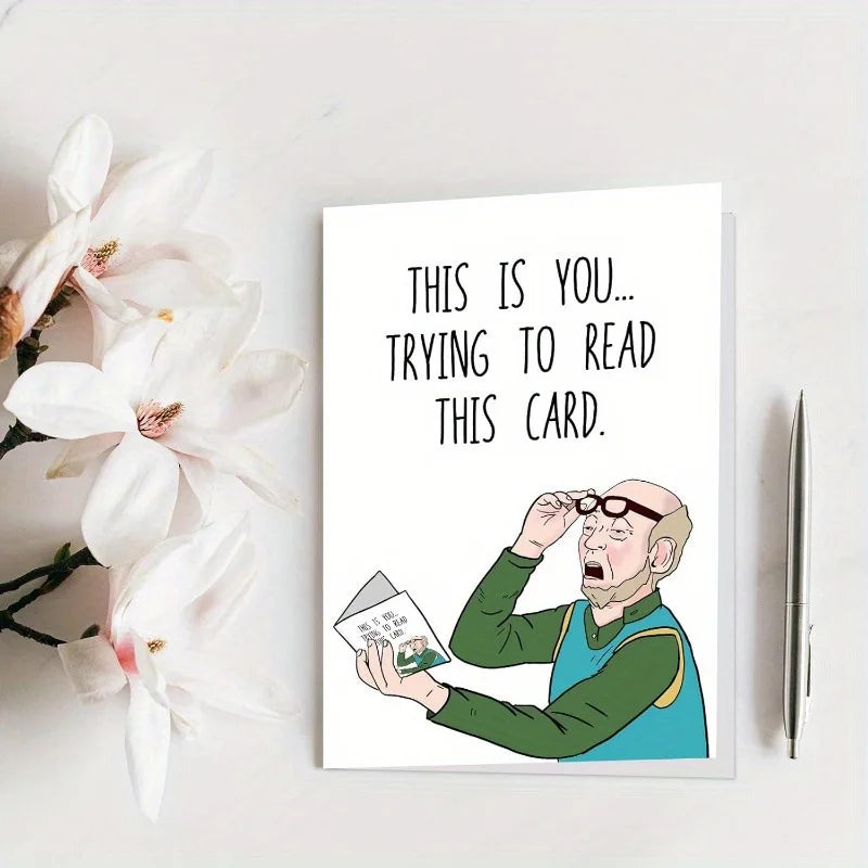 Funny Birthday Cards with Envelopes Funny Text Cards Spoof Fun Gifts The WTF Store