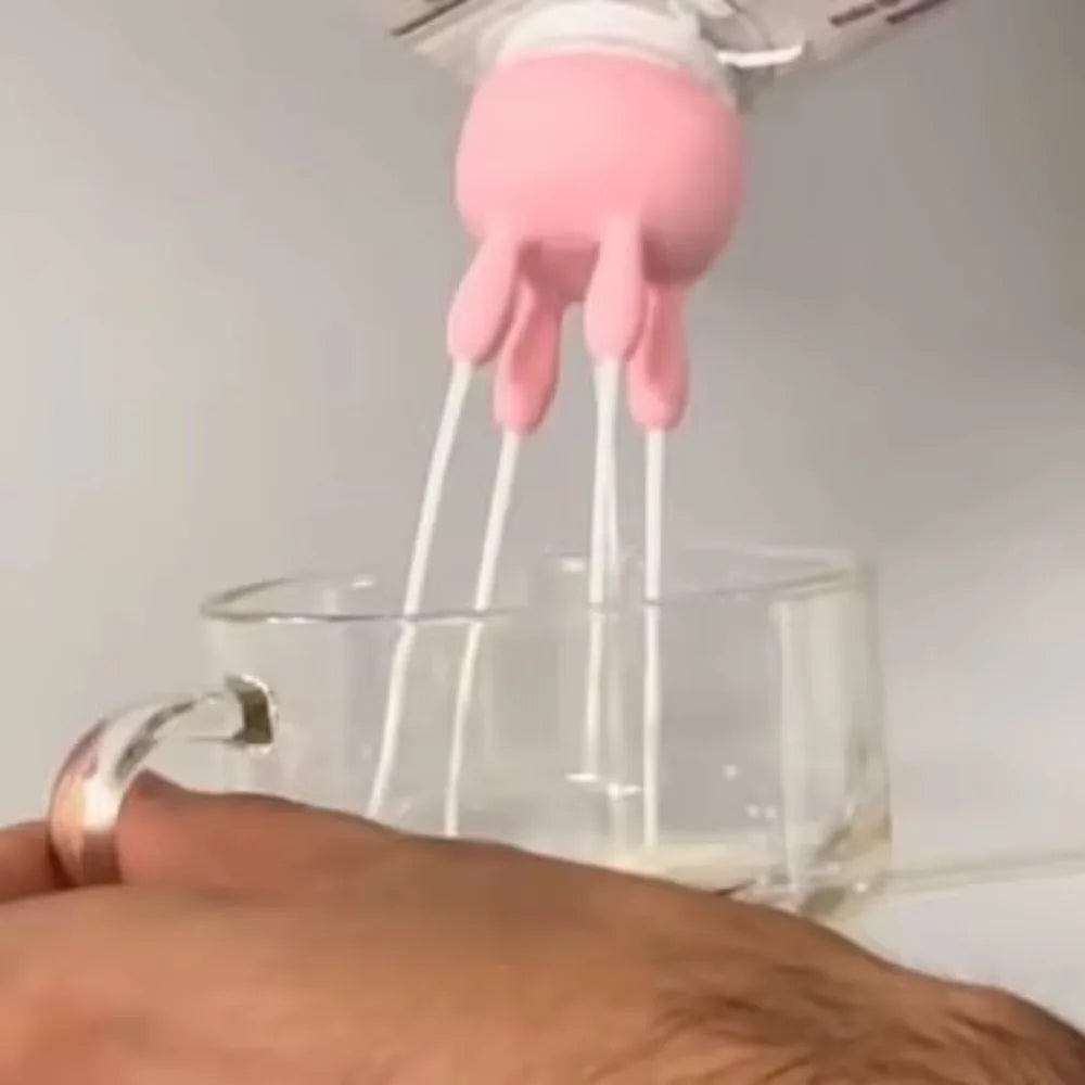 Funny Pouring Milk Bottle Cap Funny Pouring Milk Bottle Cap The WTF Store
