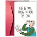 Funny Birthday Cards with Envelopes Funny Text Cards Spoof Fun Gifts The WTF Store