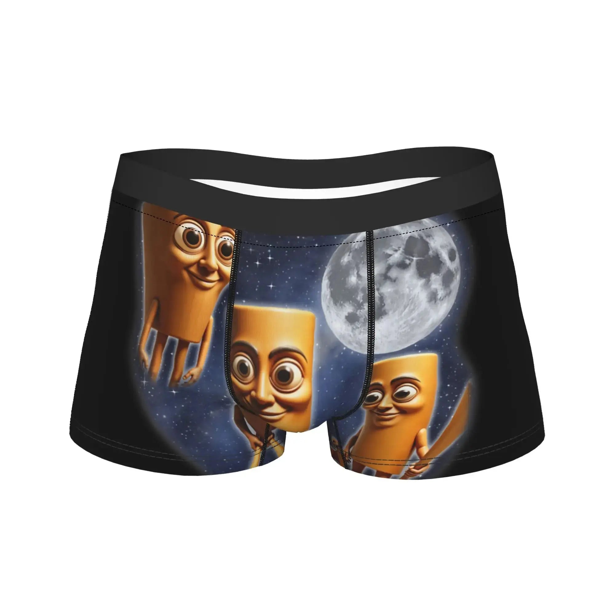Tung Tung Sahur Italian  Underwear  Comfortable Panties Print Shorts Briefs For Males 3D Pouch Plus Size Boxer Shorts The WTF Store