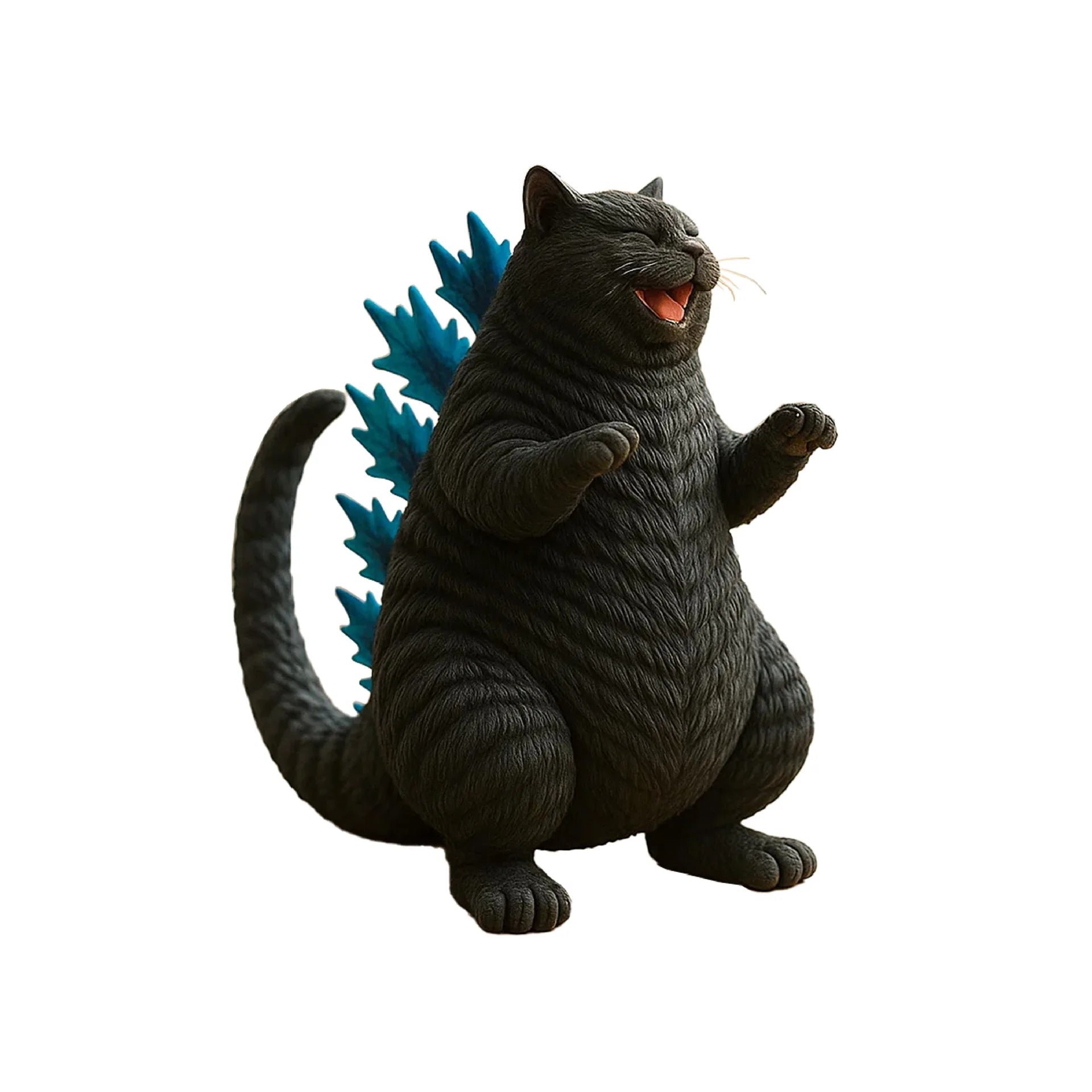 Goth Monster Cat Figurine The WTF Store